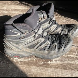 Salomon X Ultra 3 Mid Gore-Tex Hiking Boots Grey 11.5 men’s